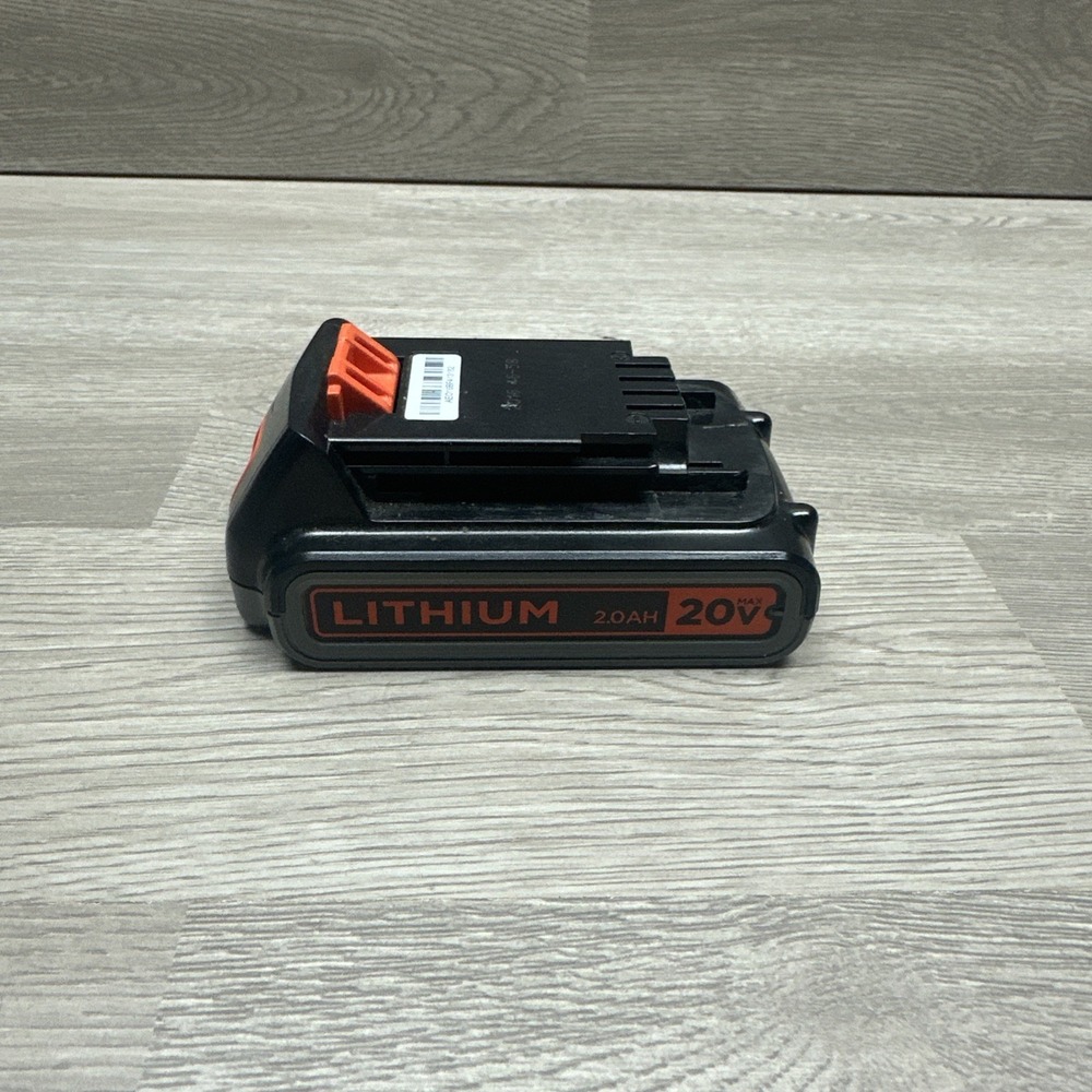 20V 2.0Ah For Black and Decker LBXR2020 20 Volt MAX Lithium